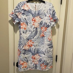 Tommy Bahama Two Palms Floral Print Shift Dress